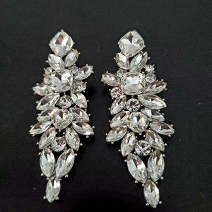 Crystal Drop Earrings - Bridal
